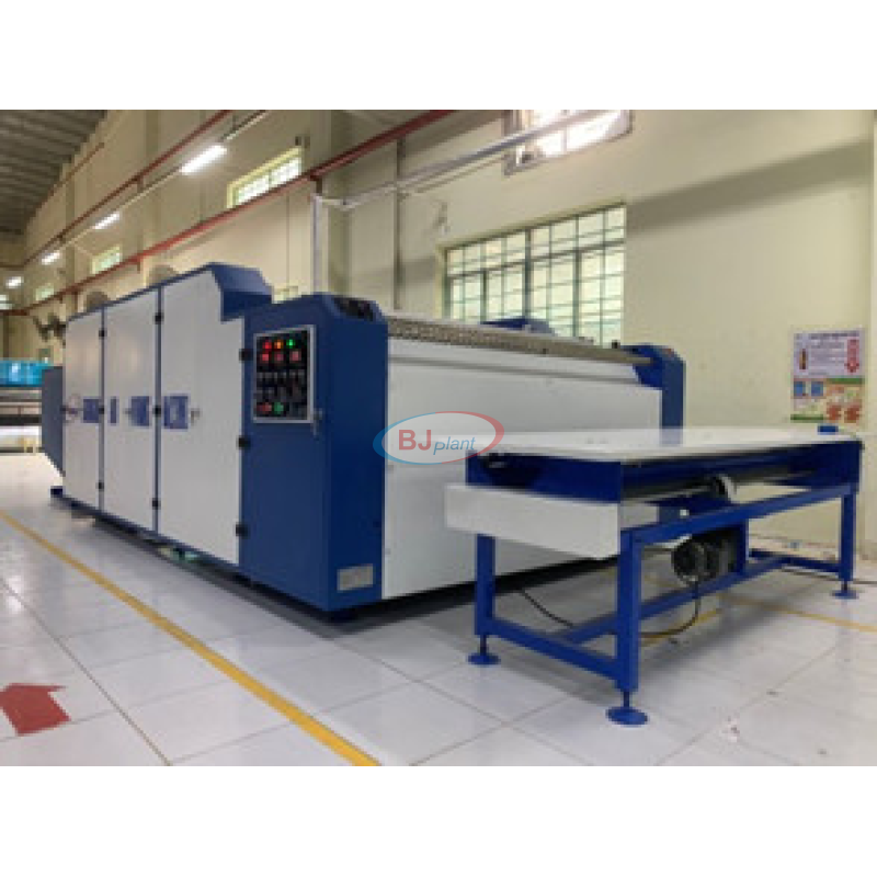 máy máy hấp và sấy vải bao gồm bàn nâng hạ